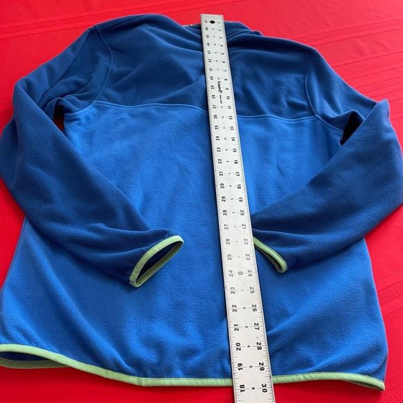 Patagonia Mens Micro D Snap T Pullover Shirt Bayou Blue Size Medium - Picture 11 of 11